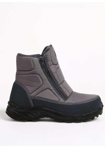 Gri Erkek Waterproof Outdoor Bot Monoco New