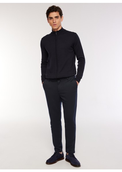 Normal Bel Dar Paça Lacivert Erkek Chino Pantolon DUBLIN fiyatları