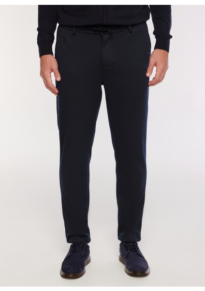 Normal Bel Dar Paça Lacivert Erkek Chino Pantolon DUBLIN modelleri