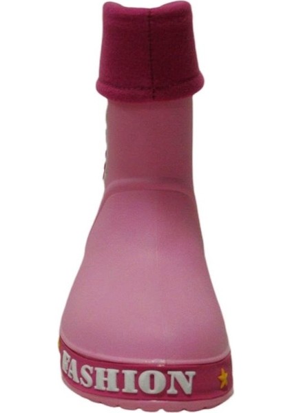 Pembe Fuşya Termal Çoraplı Çocuk Yağmur Botu fırsatları