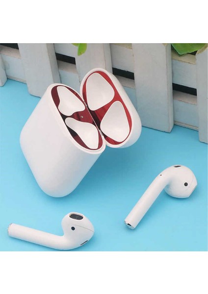 Airpod Kir Önleyici Sticker Içi Metal Koruyucu Film Manyetik Adsorpsiyon
