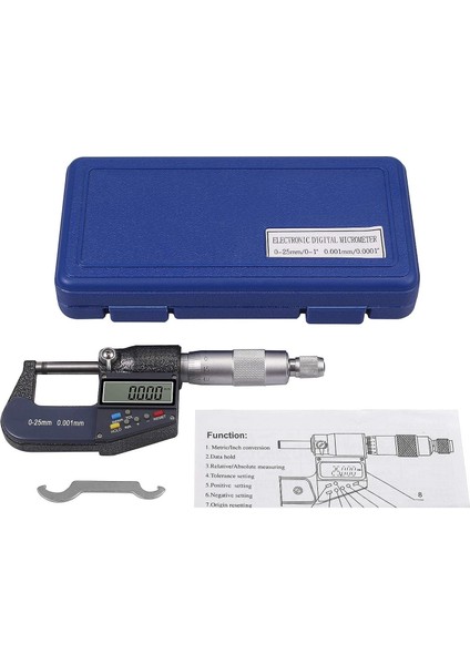25-50MM Dijital Dış Çap Mikrometresi modelleri