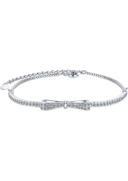 Bayan Fiyonklu ve Zirkon Taşlı Bileklik (Yurt Dışından)