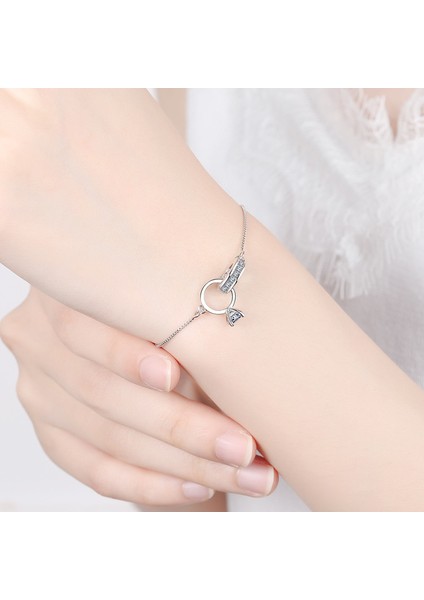 Çift Halka Zirkon Bileklik (Yurt Dışından) indirimleri