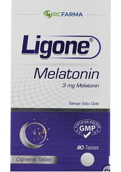 3 mg Melatonin 90 Çiğneme Tableti