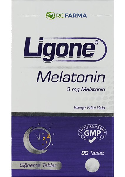 3 mg Melatonin 90 Çiğneme Tableti