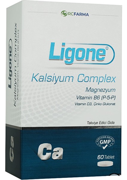 Ligone Kalsiyum Complex 60 Tablet