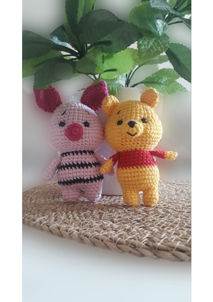 Winnie+ Piglet Anahtarlık