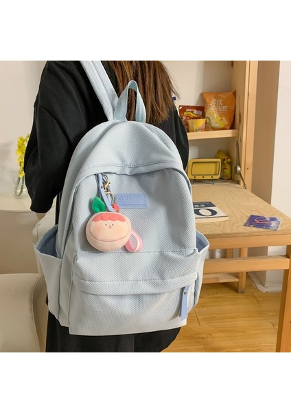 Basit Moda Bayan Sırt Çantası Öğrenci Schoolbag (Yurt Dışından)