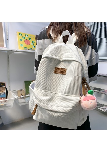 Basit Moda Bayan Sırt Çantası Öğrenci Schoolbag (Yurt Dışından)