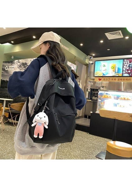 Bayanlar Öğrenci Okul Çantası Basit Moda Sırt Çantası (Yurt Dışından) modelleri