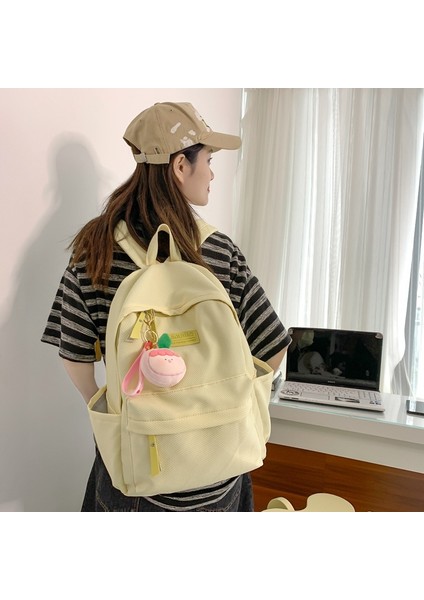 Basit Moda Bayan Sırt Çantası Öğrenci Schoolbag (Yurt Dışından)