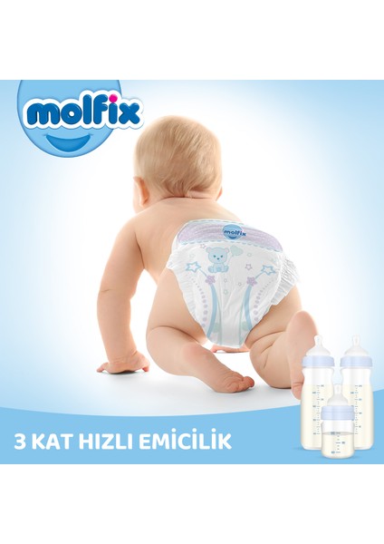 Pants Bebek Bezi 3 Beden Midi Aylık Fırsat Paketi 192 Adet