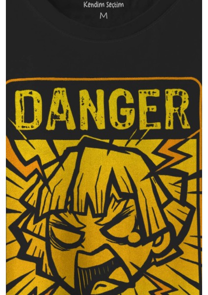 Demon Slayer Tişört Zenitsu Anime Tanjiro Nezuko Kısa Kollu Unisex T-Shirt fiyatları