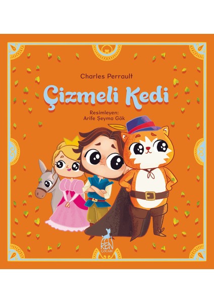 Çizmeli Kedi (Kare Kitap) - Charles Perrault