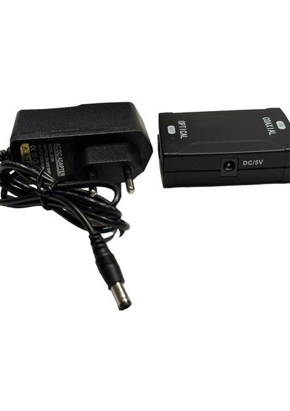 Coaxial Optik Çevirici Coaxiel In Optical Out Çevirici
