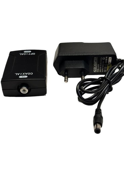 Coaxial Optik Çevirici Coaxiel In Optical Out Çevirici