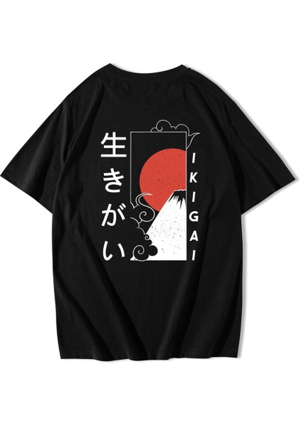 Oversize Japanese Ikigai T-Shirt