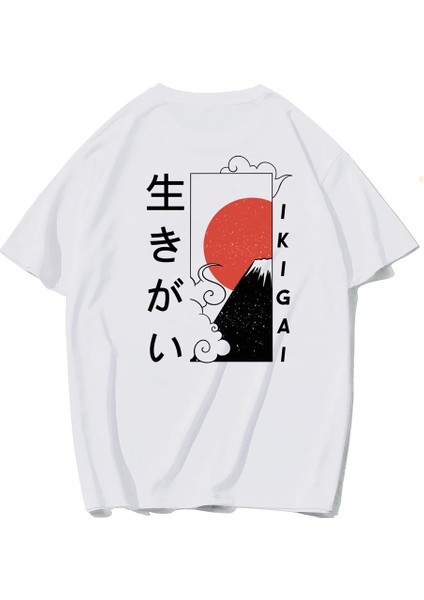 Oversize Japanese Ikigai T-Shirt