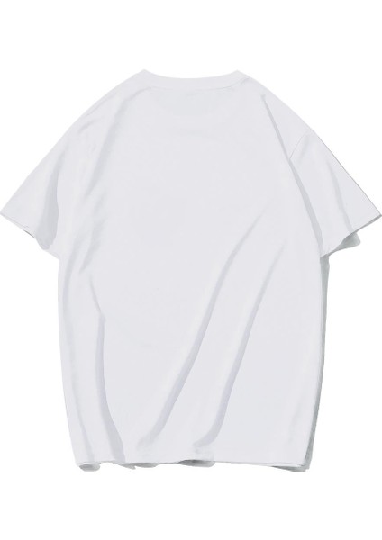 Unisex Oversize Barbie Yazılı T-Shirt fiyatları