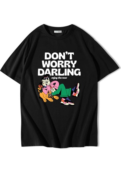 Unisex Oversize Don't Worry T-Shirt