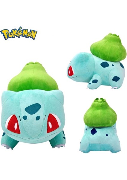 20CM Pokemon Bulbasaur Peluş Oyuncak - Yeşil (Yurt Dışından)