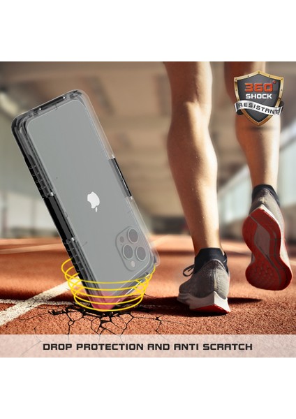 Iphone 13 Pro Max Telefon Kılıfı 6.7 Inç Ipx8 Su Geçirmez Kılıf Koruyucu Telefon Kapağı Su Altındaki Kıyafet Anti Kabuk-Beyaz (Yurt Dışından) modelleri