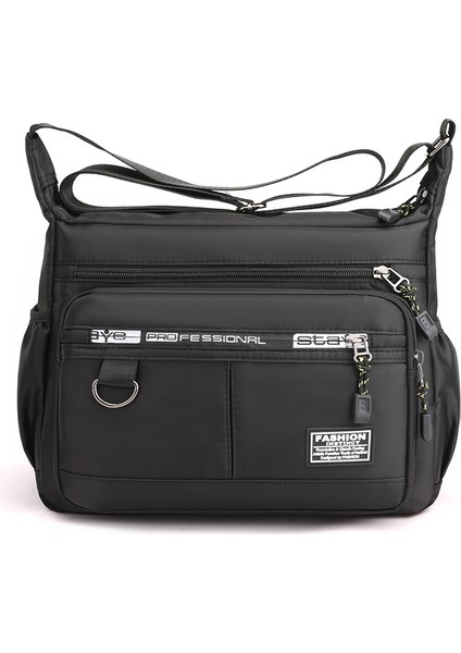 Büyük Kapasiteli Erkek Çantası Omuzdan Askili Çanta Su Geçirmez ve Aşınmaya Dayanıklı (Yurt Dışından)