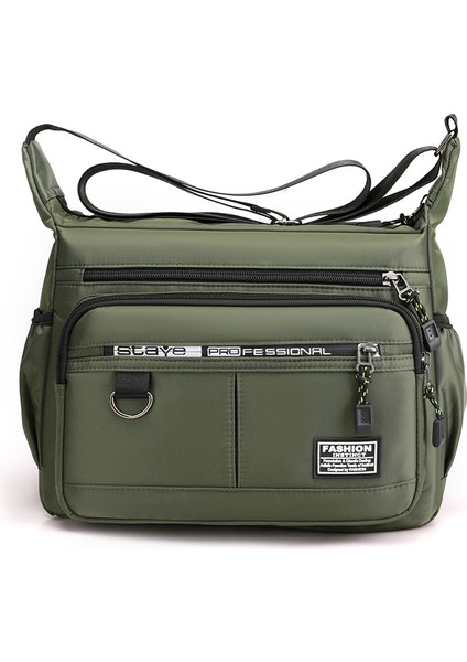 Büyük Kapasiteli Erkek Çantası Omuzdan Askili Çanta Su Geçirmez ve Aşınmaya Dayanıklı (Yurt Dışından)