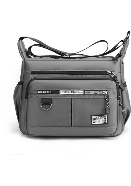 Büyük Kapasiteli Erkek Çantası Omuzdan Askili Çanta Su Geçirmez ve Aşınmaya Dayanıklı (Yurt Dışından)