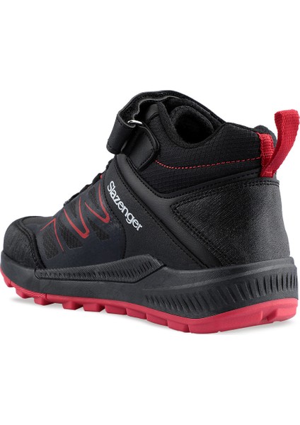 KENTON I Unisex Çocuk Bot Siyah / Kırmızı fiyatları