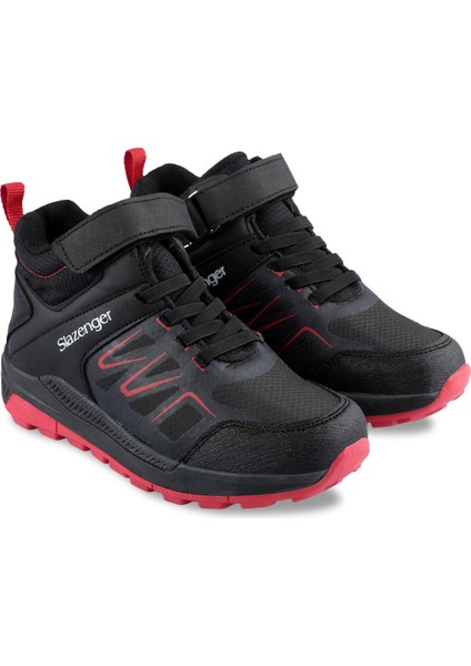 KENTON I Unisex Çocuk Bot Siyah / Kırmızı modelleri