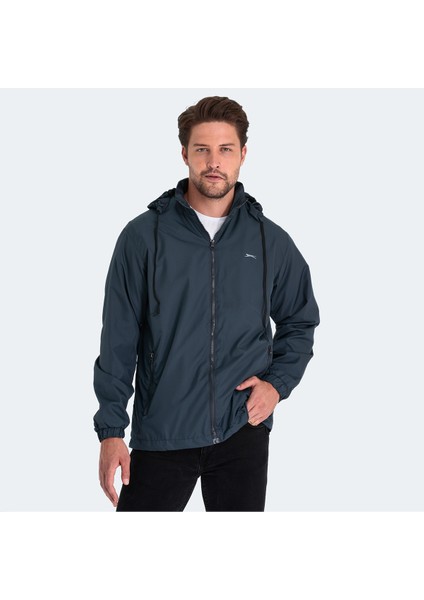 RAREN Erkek Yağmurluk Petrol