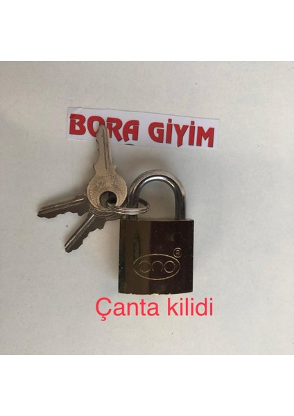 Asker 6 Adet Set Bot Kilidi Çanta Kilidi Cüzdan 2 Adet Vatka Diki