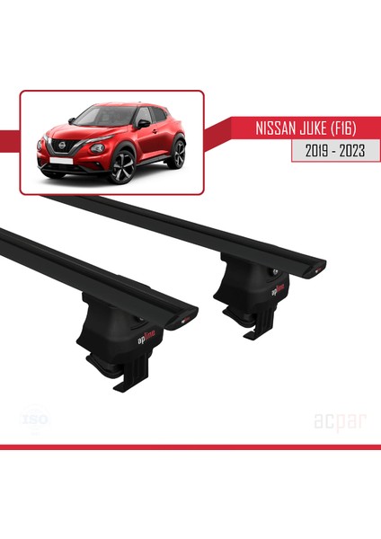 Nissan Juke F16 2019 ve Sonrası ile Uyumlu Ace-4 Ara Atkı Tavan Barı Siyah modelleri