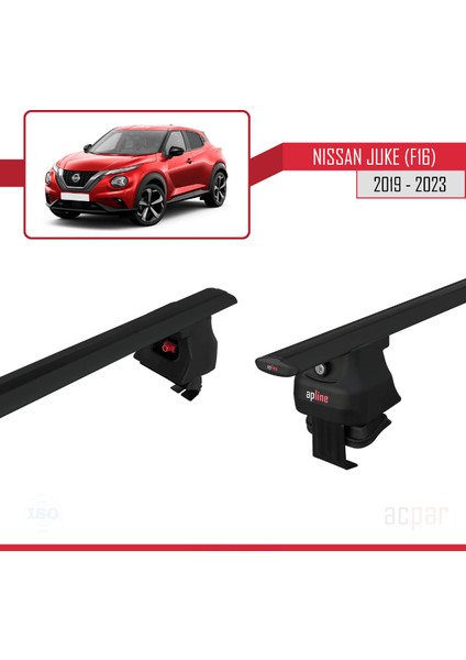 Nissan Juke F16 2019 ve Sonrası ile Uyumlu Ace-4 Ara Atkı Tavan Barı Siyah fırsatları
