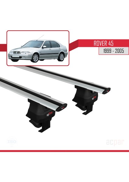 Rover 45 1999-2005 Arası ile Uyumlu Ace-4 Ara Atkı Tavan Barı Gri modelleri