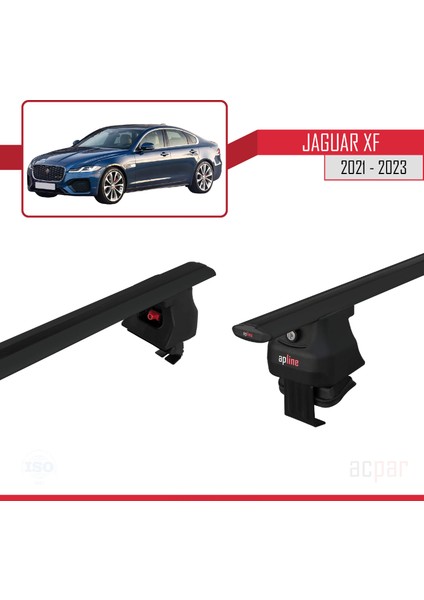 Jaguar Xf 2021 ve Sonrası ile Uyumlu Ace-4 Ara Atkı Tavan Barı Siyah