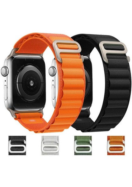 Apple Watch 1,2,3,4,5,6,7,8 Için 42-44-45MM Uyumlu Alpine Loop Kayış, Hafif Şık Kordon