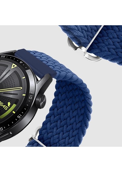 Huawei Watch Gt 20MM Uyumlu Elastik Ultra Hafif ve Şık Kayış Kordon, Japon Tokalı Kayış