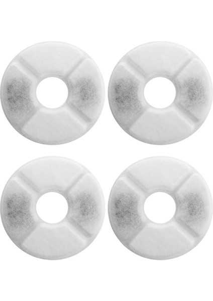 8 Adet Küçük Çiçekli Yuvarlak Pet Su Sebili Kartuşu Kedi Su Sebili Filtresi Pamuk Tabletler Kutulu (Yurt Dışından)