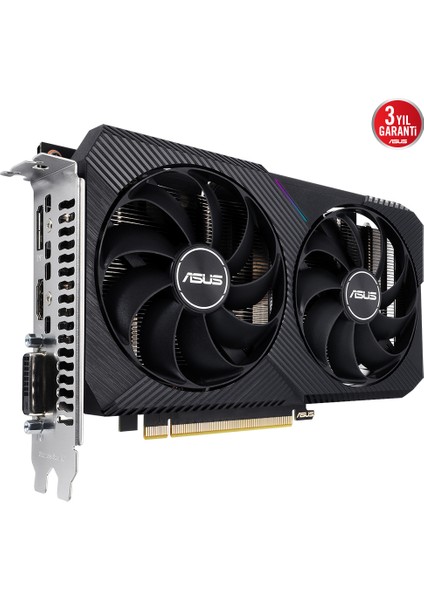 ASUS GEFORCE DUAL RTX 3050 8GB 128bit GDDR6 1852MHz OC DVI HDMI DP (DUAL-RTX3050-O8G-V2) EKRAN KARTI