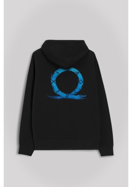 God Of War Ragnarok Oyun Gamer Ön ve Arka Baskılı Sweatshirt Kapüşonlu Hoodie fiyatları