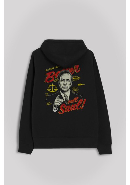 Better Call Soul Breaking Bad Dizi Film Ön ve Arka Baskılı Sweatshirt Kapüşonlu Hoodie fiyatları