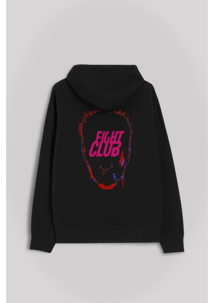 Fight Club Marla Tyler Durden Dövüş Kulübü Ön ve Arka Baskılı Sweatshirt Kapüşonlu Hoodie fiyatları