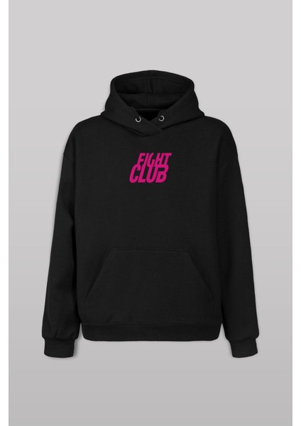 Fight Club Marla Tyler Durden Dövüş Kulübü Ön ve Arka Baskılı Sweatshirt Kapüşonlu Hoodie modelleri