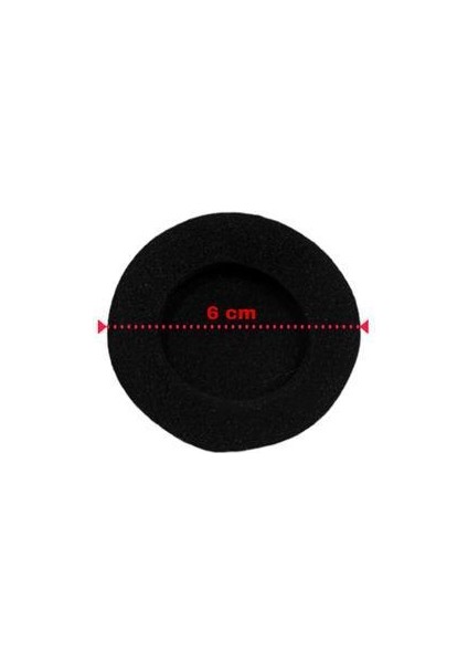 6 cm Kulaklık Süngeri