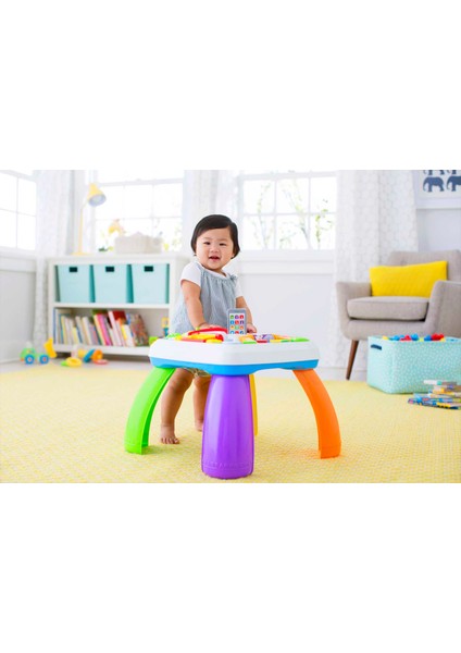 Fisher Price Eğlen  Öğren Eğitici Köpekçiğin Aktivite Masası (Türkçe ve İngilizce)