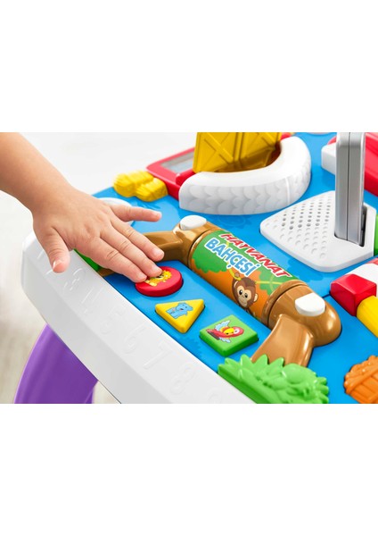 Fisher Price Eğlen  Öğren Eğitici Köpekçiğin Aktivite Masası (Türkçe ve İngilizce)