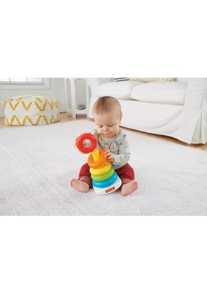 Fisher-Price Doğa Dostu Renkli Halkalar; 12 aylık; GJY49